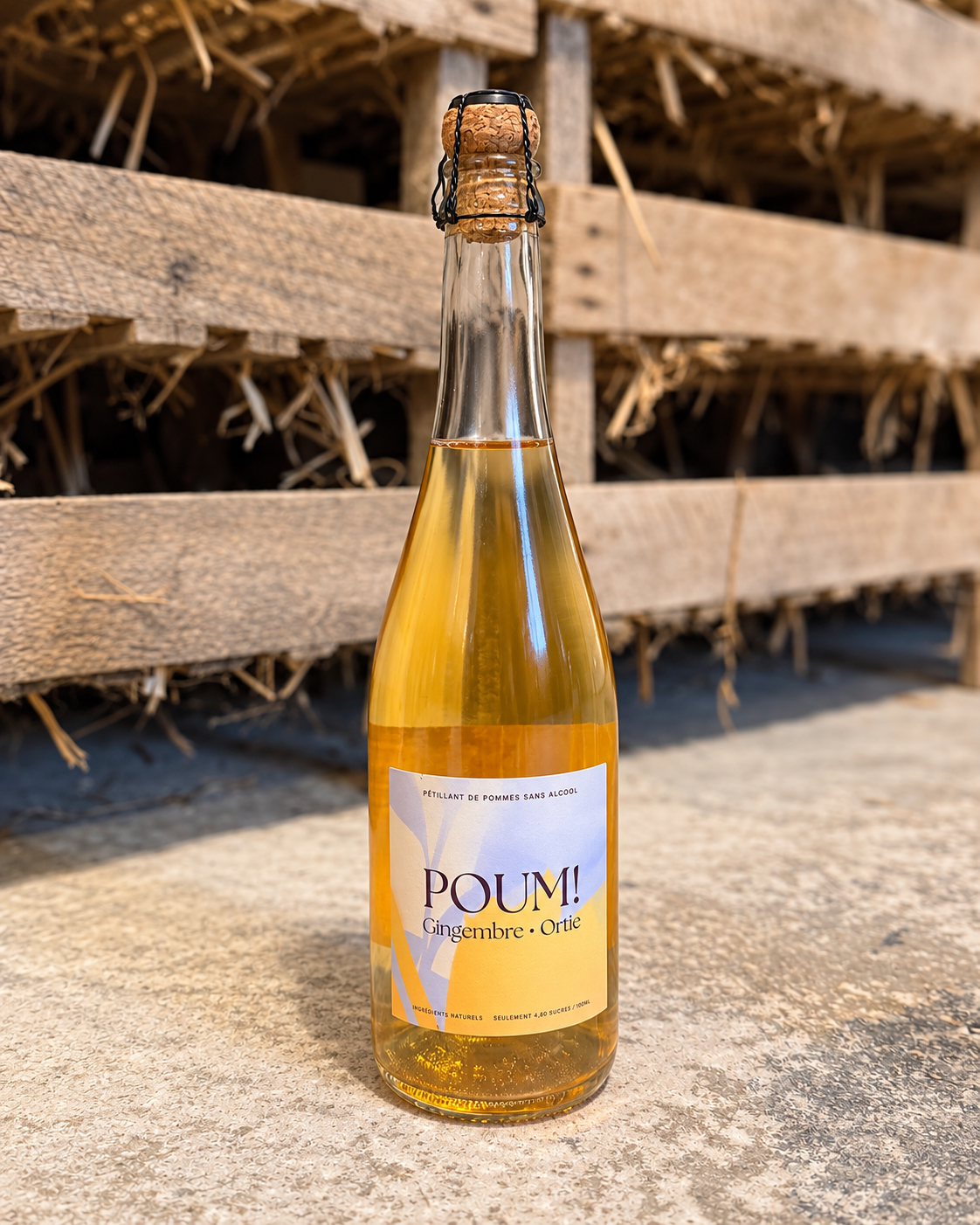 POUM! Gingembre & Ortie — bouteille 75 cl